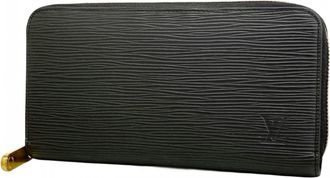 Louis Vuitton Noir Long Wallet (Bi-Fold) (Pre-Owned)