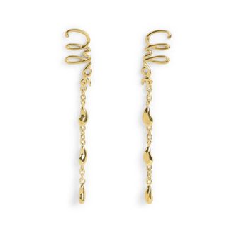 Chlo&eacute; Earrings, female, Yellow, Size: ONE SIZE Iconic Dangling Earrings