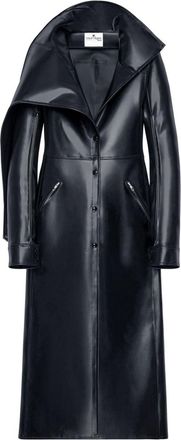 Courr&egrave;ges Trench con bottoni - Nero