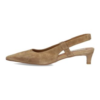 Lina Locchi Schoenen, Dames, Beige, 40 EU, Su&egrave;de, Slingbacks Az 150