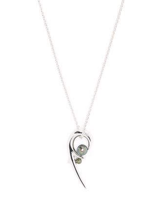 Shaun Leane Hook hanger met parel - Zilver