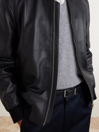 Dunhill 3cm Full-Grain Leather Belt