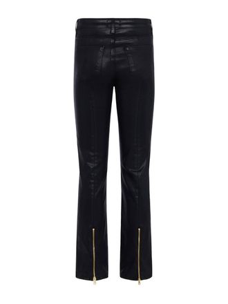L'agence Ginny Coated Jean In Noir Coated