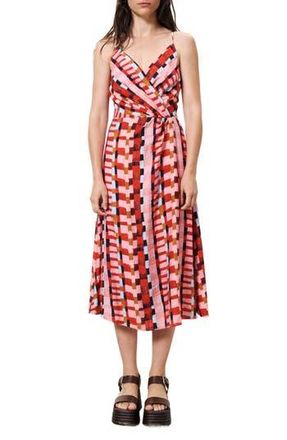 FRNCH Aelig Print Sundress in Rouge at Nordstrom Rack, Size X-Small