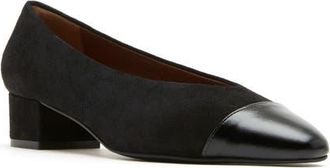 La Canadienne Benjie Leather Pump in Black Suede at Nordstrom, Size 7.5