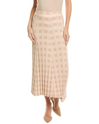 Lafayette 148 New York Asymmetric Pull-On Knit Skirt