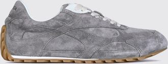 Bottega Veneta Sneakers Orbit Flash in pelle scamosciata con suola dentellata