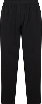Fedeli Rechte broek met elastische tailleband - Heren - Chinos - Zwart - M - Nylon - Broeken