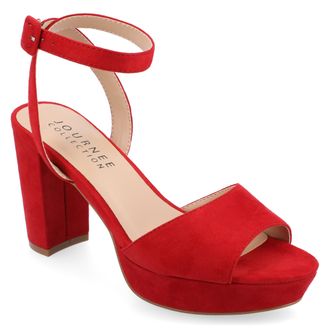 Journee Collection Women & apos;s Nairri Medium and Wide Width Dress Sandals