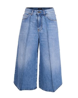 Pinko Blue Relaxed High Rise Jeans