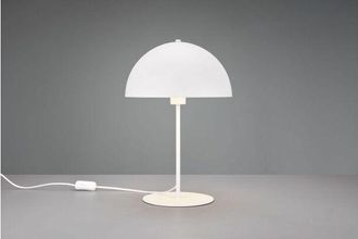 Trio Leuchten Trio Lighting - nola lampada da tavolo metallo bianco forma fungo h. 45CM 1 luce attacco E14