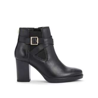 Carvela Womens Leather Silver 2 Boots - Black Leather (archived) - Size UK 5