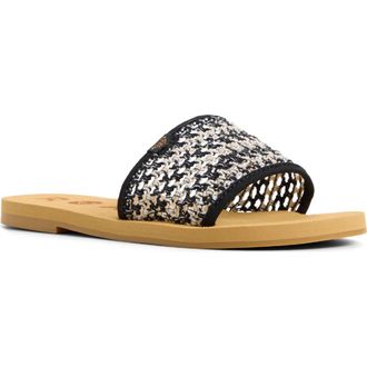 Roxy Riviera Slide Sandal in Black at Nordstrom, Size 11
