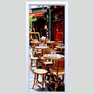 OEM Adhesivo De Tela Para Puerta De Caf&eacute; Parisino 617pd