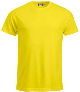 Clique Clique Mens New Classic T-Shirt, Yellow, XX-Large