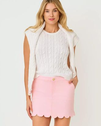 Lilly Pulitzer Colette Denim Skort
