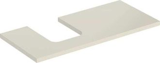 Keramag Placa De Lavabo Geberit One, Recortable A La Izquierda, Para
