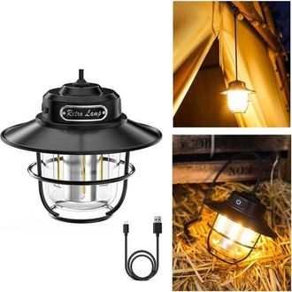 OEM Mini Linterna Led Recargable Para Camping - 4 Modos - Blanco, C&aacute;lido, &Aacute;mbar Y Blanco C&aacute;lido - Para Tiendas De Campa&ntilde;a Y Emergencias