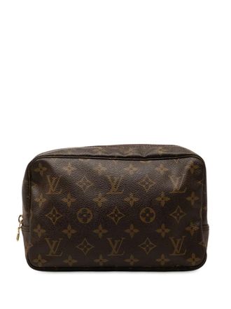 Louis Vuitton 1990 Monogram Trousse Toilette 23 clutch bag - Brown