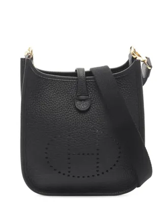 Hermès Borsa a tracolla Evelyne Amazone TPM in pelle Clemence 2025 - Nero