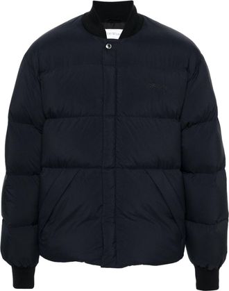 Off-white Arrows-motif down jacket - men - Feather/Polyester/Down/Polyamide - S - Black