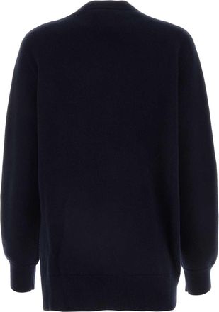 Loewe Womens Cashmere Cardigan Navy