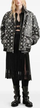 Dolce & Gabbana Womens Silk Organza Midi Skirt - Black - Size EU 38 (Womens)