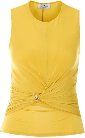 Elisabetta Franchi Yellow Top