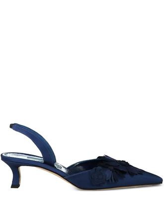 Manolo Blahnik Pumps Moislifa - Blu