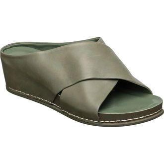 Antelope Santina Wedge Sandal in Olive at Nordstrom Rack, Size 10