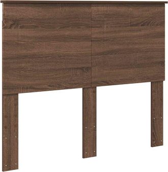 vidaXL Cabecero Roble Marr&oacute;n 120 Cm Madera Contrachapada Vidaxl