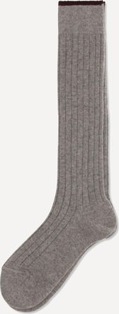 Brunello Cucinelli Ribbed cashmere Socks Male S
