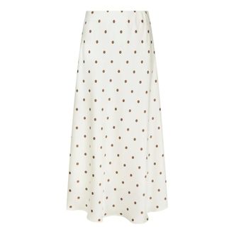 Neo Noir Rokken, Dames, Wit, M, Polyester, Bovary Rok