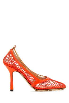 Sophia ！BOTTEGA VENETA オレンジ パンプス 37 Sophia 様専用！BOTTEGA VENETA オレンジ パンプス 37