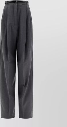 Sportmax wide wool trousers stretch
