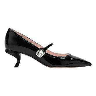 Roger Vivier Mujer, Zapatos, Negro, Talla: 38 1/2 EU