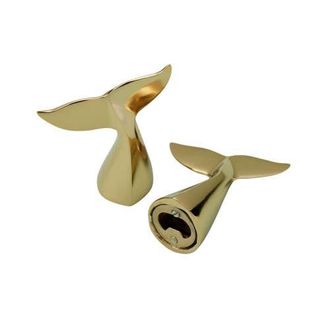 Be Home Whale Tail Bottle Opener in Gold at Nordstrom