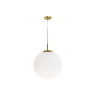 Fabrilamp Colgante Global Blanco/oro Regulable D35