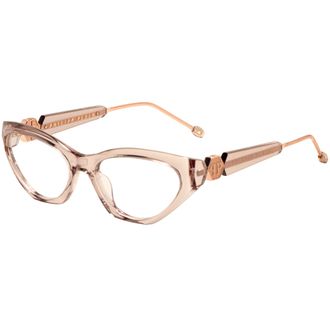 Philipp Plein Philipp Plein Womens 55 mm Beige Opticals
