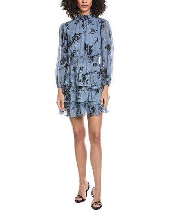 1.State Printed Mini Dress