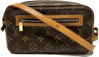 Louis Vuitton Pre-owned Cross Body Bags, female, Brown, Size: ONE SIZE Pre-owned Cross Body Bag
