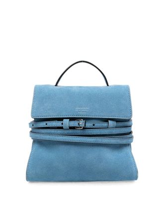 Moschino Tie Me Leather Handbag