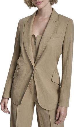 DKNY Zigzag Stretch Blazer
