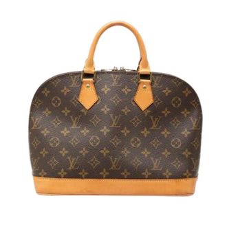 Louis Vuitton Pre-owned Handbags, female, Brown, Size: ONE SIZE Pre-owned Monogram Alma PM