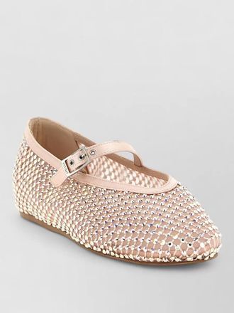 Le Silla gilda ballet flats mesh detail design
