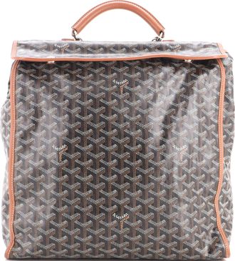 Goyard Saint Leger Briefcase Backpack Coated Canvas