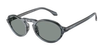 Giorgio Armani AR8219U 634356 Mens Sunglasses Blue Size 52