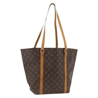 Louis Vuitton Pre-owned Tote Bags, female, Brown, Size: ONE SIZE Pre-owned Sac Shopping Tote