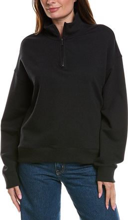 Splendid Goldie Mock Neck 1/4-Zip Sweater