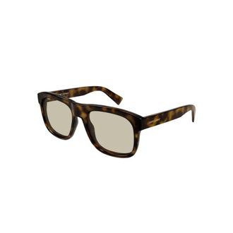 Saint Laurent Heren, Accessoires, Bruin, Maat: 57 MM Nylon